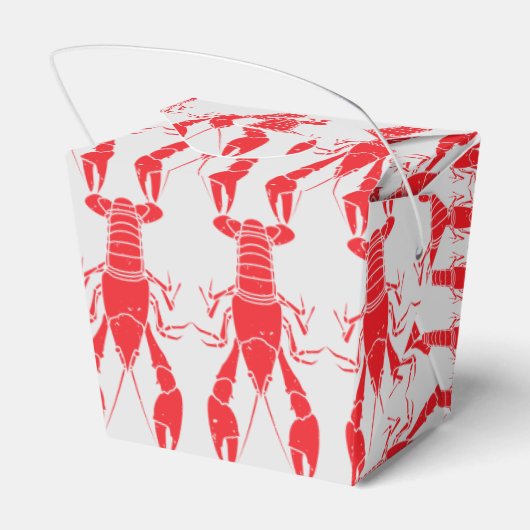 Family Seafood Boil Personalized Lobster Bedankdoosjes (Achterkant)