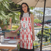 Family Seafood Boil Personalized Lobster Schort