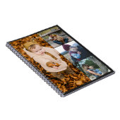 Family Simple Collage Modern Love oma mama Notitieboek (Rechterzijde)