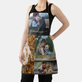 Family Simple Collage Modern Love oma mama Schort (Insitu)