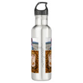 Family Simple Collage Modern Love oma mama Waterfles (Voorkant)