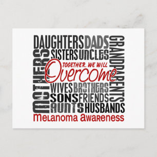 Family Square Melanoma Briefkaart