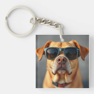 Family Square Sleutelhanger