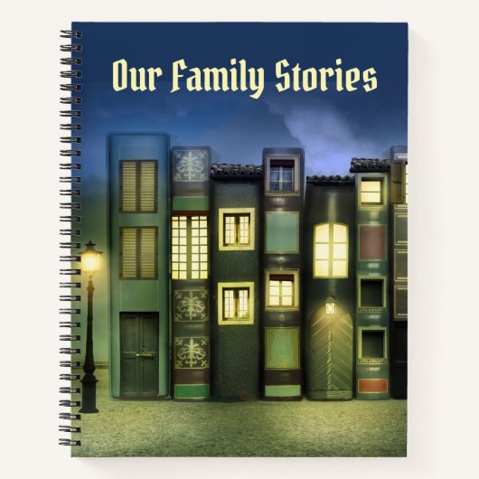 Family Stories Books Journal Notitieboek (Voorkant)