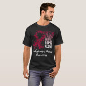 Family Support Hirschsprungs Disease Awareness T-shirt (Voorkant volledig)