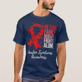 Family Support Marfan Syndrome Awareness T-shirt (Voorkant)