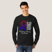 Family Support Pulmonary Fibrosis Awareness T-shirt (Voorkant volledig)