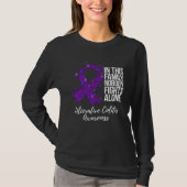 Family Support Ulcerative Colitis Awareness T-shirt (Voorkant)