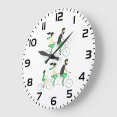 Family Tandem Bicycle Cycling Grote Klok (Hoek)