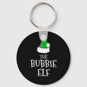 Family The Bubbie Elf Christmas Matching Pajama Fu Sleutelhanger (Voorkant)