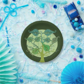 Family Tree Aangepaste Persoonlijke Aangepaste Pap Papieren Bordje (Feest)