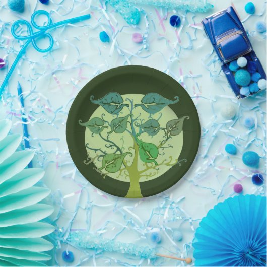 Family Tree Aangepaste Persoonlijke Aangepaste Pap Papieren Bordje (Feest)