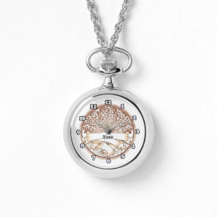Family Tree achternaam custom watch Horloge