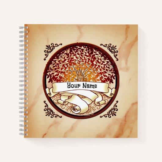 Family Tree Achternaam notitieboek (Voorkant)