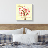 Family Tree Canvas Afdruk (Insitu (Slaapkamer))