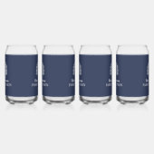 Family Tree Family Reunion Aangepaste naam/datum Blikvorm Glas (Links)