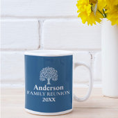 Family Tree Family Reunion Aangepaste naam/datum Koffiemok