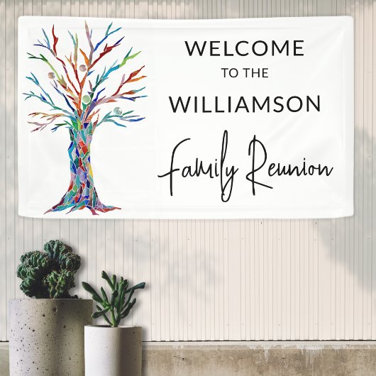 Family Tree Family Reunion Welkom Spandoek