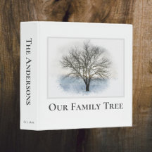 Family Tree Genealoge Scrapbook Album