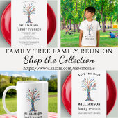 Family Tree Gepersonaliseerde gezinsreünie Tote Bag