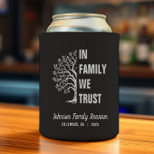 Family Tree In Family We Trust Reunion Zwart Blikjeskoeler