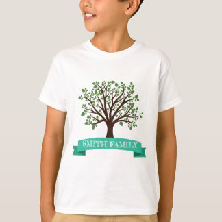 Family Tree met lint label T-shirt