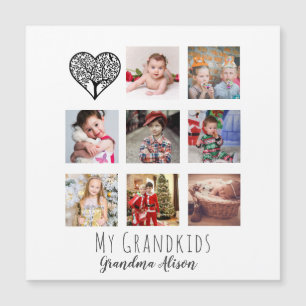 Family Tree Photo Collage Grandma Grandmoeder Gift