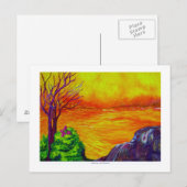 Family Tree POST CARD Briefkaart (Voorkant / Achterkant)