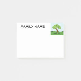 Family Tree Post het Post-it® Notes