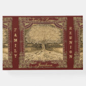 Family Tree Reunion Gastboek  look Gastenboek (Achterkant)