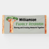 Family Tree Reunion Picnic Spandoek