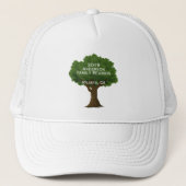Family Tree Reunion Souvenir Trucker Pet (Voorkant)
