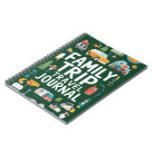Family Trip Reisjournaal voor kinderen Notitieboek (Linkerzijde)