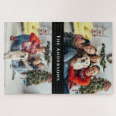 Family Two Photo Collage Puzzle Legpuzzel (Horizontaal)