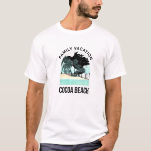 Family Vacation 2021 Cocoa Beach Summer Florida Tr T-shirt