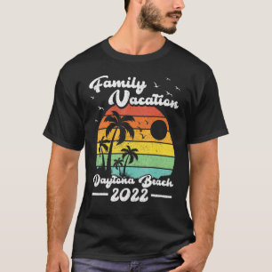 Family Vacation 2022 Florida Daytona Beach T-shirt