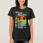 Family Vacation 2022  Kauai Hawaii Beach T-shirt (Voorkant)
