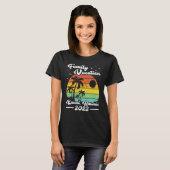 Family Vacation 2022  Kauai Hawaii Beach T-shirt (Voorkant volledig)