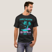 Family Vacation 2022  Massachusetts Cape Co. T-shirt (Voorkant volledig)