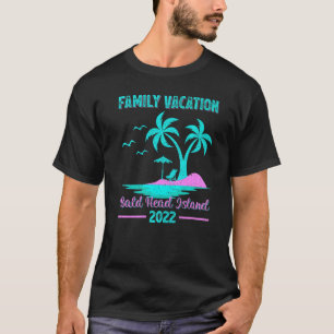 Family Vacation 2022 North Carolina Bald Head Isla T-shirt