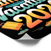 Family Vacation 2026 Sunset Travel Crew Long Sleev Poster (Hoek)