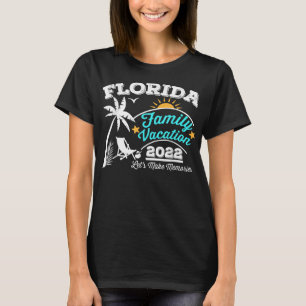 Family Vacation Florida strand 2022 Revel matching T-shirt