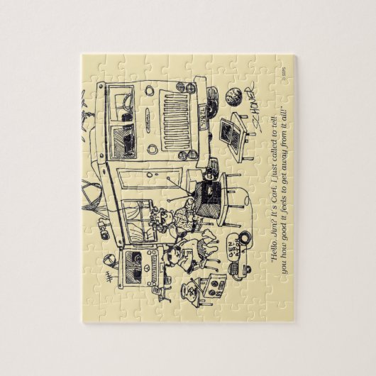 Family Vacation Legpuzzel (Verticaal)