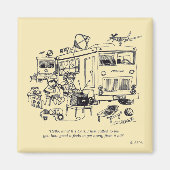 Family Vacation Magneet (Voorkant)