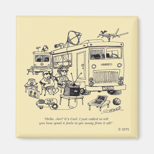 Family Vacation Magneet (Voorkant)