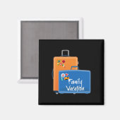 Family Vacation Magneet (Voorkant / Achterkant)