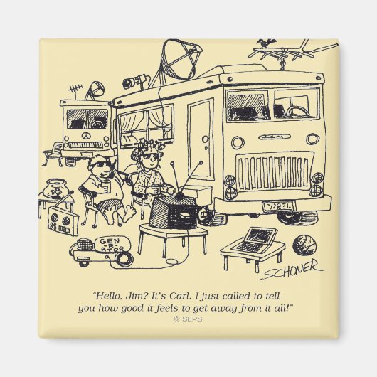 Family Vacation Magneet (Voorkant)