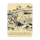 Family Vacation Magneet (Verticaal)