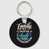 Family Vacation Orlando 2026 Matching Summer Vacat Sleutelhanger (Voorkant)