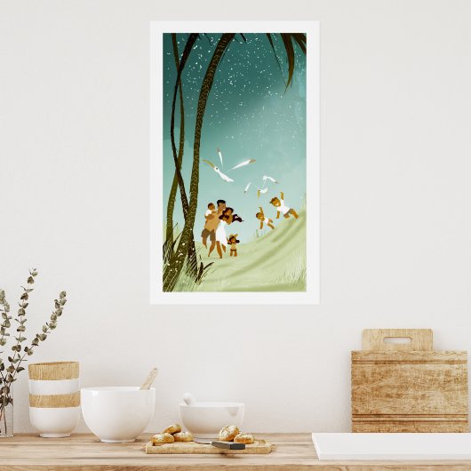 Family Vacation Poster (Keuken)